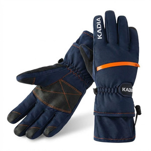 Gants de ski imperméables KADIA personnalisés, coupe-vent, pour homme et femme, compatibles écran tactile, pour sports d'hiver en plein air - Product Image 2