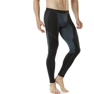 Leggings de compression unisexes avec logo personnalisé, visibilité nocturne, collants de cyclisme respirants, antibactériens, coupe-vent, protection UV - Product Image 3