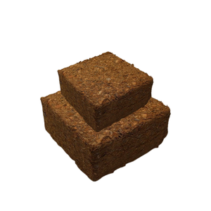 Bloque o bolsa de fibra de coco orgánica de bajo contenido en EC, utilizada para el cultivo, suelto de la tierra para plántulas, crecimiento saludable de raíces, sustrato de fibra de coco, precio al por mayor. - Product Image 1
