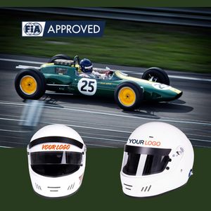 Casco de Carreras Integral Nuevo HE-02 de TBRACING, Fabricado por OEM ODM, para Pilotos Profesionales, FIA 8859 2024 Snell SA2025, Material Compuesto - Product Image 2