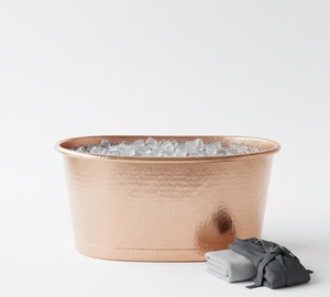 Bañera de cobre de tamaño personalizado hecha a pedido, bañera de cobre personalizada. - Product Image 4