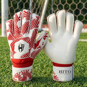 Gants de gardien de but en latex allemand de conception professionnelle, haute qualité, pour matchs de football, design personnalisé - Product Image 2