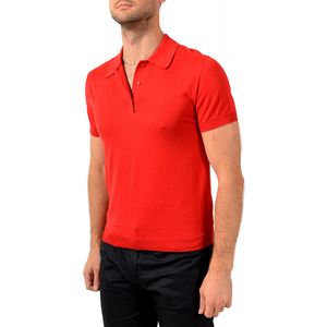 Polos à manches courtes ajustés personnalisés, prix abordables, meilleure qualité, fournisseur en gros en ligne, polos pour hommes - Product Image 2