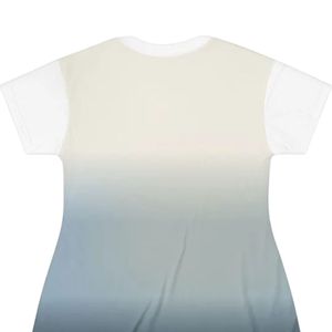 Women's Summer Gradient Ombre <b>Tie</b> <b>Dye</b> T-<b>Shirt</b> Dress Short Sleeve Round Neck Casual A-Line Breathable Anti-UV Quick Dry - Product Image 4