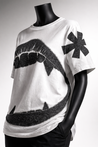 Camiseta Gráfica Oversize de Alta Calidad para Mujer, Estampada, de Algodón, Estilo Urbano, Holgada, de Manga Corta, Informal - Product Image 5