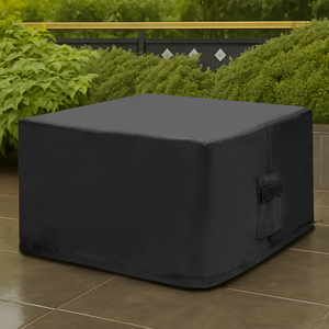 Housses de pouf carrées personnalisées en gros OEM/ODM, faciles à nettoyer, style moderne, résistantes aux UV, en polyester enduit PU 420D/600D - Product Image 3