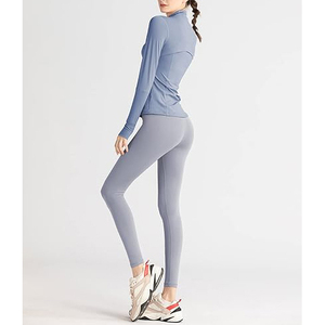 Hot Selling Women <b>Yoga</b> <b>jackets</b> in top quality anti wrinkle anti shrink comfortable Women <b>Yoga</b> <b>jackets</b> in affordable price - Product Image 3