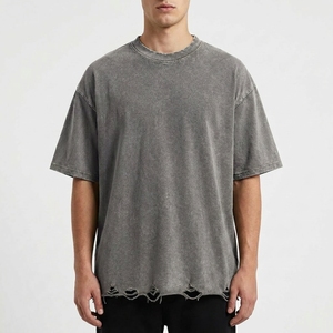 เสื้อยืดโอเวอร์ไซส์ผ้าคอตตอนพรีเมียมเนื้อหนัก สวมใส่สบาย ทรงบ็อกซี่ เป็นมิตรกับสิ่งแวดล้อม ระบายอากาศได้ดี น้ำหนัก 230 กรัม สไตล์สตรีทแวร์ - Product Image 3