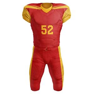Camiseta de fútbol americano reversible personalizada, fabricante de camisetas de malla, camiseta de fútbol vintage con parche de malla para hombre - Product Image 6