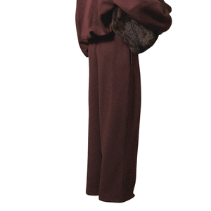 Conjunto Deportivo Oversize para Mujer con Cuello Redondo, Pantalones Anchos de Pierna Recta con Cintura Ajustable, Dos Piezas, Casual, para Viajes y Uso Diario - Product Image 5