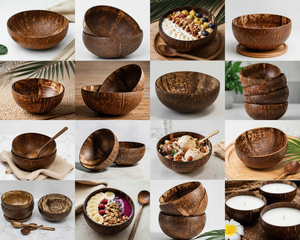 Tazón de Bambú Ecológico Desechable para Velas, Artesanía Vietnamita, Regalo Moderno y Decoración para el Hogar, Ciudad de Ho Chi Minh - Product Image 5