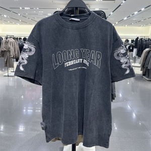 เสื้อยืดแขนสั้นผู้หญิงพรีเมียมทรงพอดีตัว ผ้าฝ้ายคุณภาพสูง พิมพ์ลายสวยงาม เนื้อผ้าหลวมสบาย ลดราคาสุดฮอตช่วงซัมเมอร์ - Product Image 3