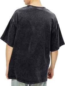 Oversized Men's T-Shirt With Dog Print Short Sleeve O-Neck Casual Jersey Cotton Tee <b>Animal</b> <b>Pattern</b> Front DTG Design Print Tee - Product Image 5