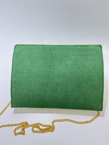 Sac bandoulière de luxe fait main en coton vert avec broderie d'oiseau perlée, sangle réglable, pour femme, idéal pour les soirées et les cadeaux - Product Image 6