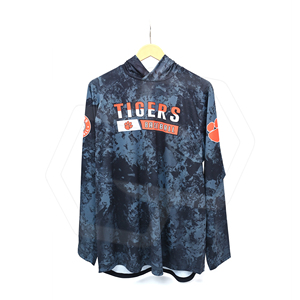 Sudadera con Capucha de Béisbol para Hombre al por Mayor, Personalizada por Sublimación, de Manga Larga, Forro Polar, Ajuste Regular, Poliéster y Algodón, Ropa Deportiva de Invierno - Product Image 1