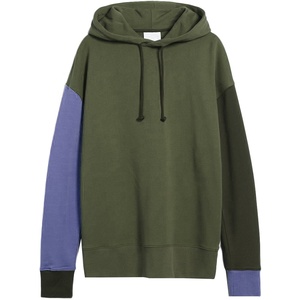 Sudadera de manga larga con capucha para hombre, ropa masculina con estilo de bloque de color - Product Image 4