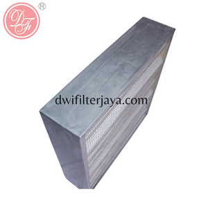 Filtro de Panel Primario Plegado de Fibra Sintética G4, Marco de Acero Galvanizado, Aluminio y Acero Inoxidable, Temperatura Máxima 150F, Nuevo, Gran Venta - Product Image 1