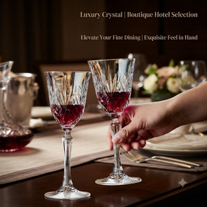 Classic Vintage Engraved Wine Glass for Wedding Luxury Gifts Reusable OEM & ODM Available - Product Image 4