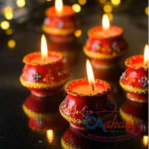 Bougie Amrit Kalash TC 102 par Aakar pour la prière religieuse, la décoration de la maison et des festivals, au meilleur prix de gros - Product Image 1