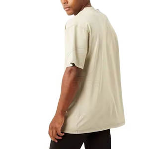 Camiseta de Verano de Manga Corta para Hombre, Estilo Drop Shoulder, Color Personalizado, Ligera - Product Image 3