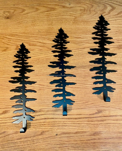 Porte-clés mural moderne en métal peint, design arbre, pour entrée, support de rangement domestique durable de haute qualité - Product Image 5