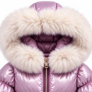 Chaquetas Acolchadas con Capucha, Personalizadas, de Invierno, Transpirables, Ecológicas, Resistentes al Viento, de Secado Rápido, de Nailon/Poliéster, Unisex, con Forro de Piel - Product Image 3
