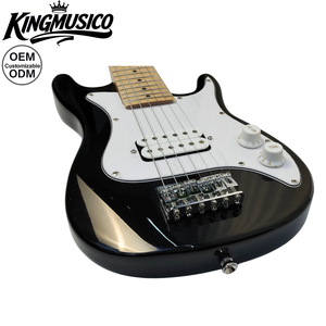 Guitare électrique GA-301E pour débutants, style <span class=keywords><strong>Strat</strong></span>, 22 frettes, manche en érable, marque personnalisée - Product Image 3