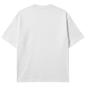 Camiseta de Algodón Extra Grande para Hombre, Estampado de Microtexto, Estilo Urbano, Manga Corta, Informal, a la Moda, Fabricante OEM - Product Image 2