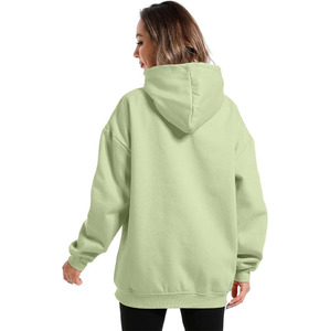 Lightweight Warm Winter Pullover Hoodie 100% Cotton Fleece Fabric Plain Dyed Pocket Design for Athletic Movement Comfort - Product Image 2