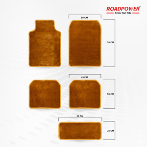 Alfombrillas Universales para Auto ROADPOWER (RP-MAT-130), Color Negro Premium, Resistentes, Impermeables y Fáciles de Limpiar - Product Image 6