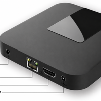 Boîtier de streaming en gros personnalisé OEM Android 10 Quad Core 4K 2 Go RAM 16 Go ROM Wi-Fi 6 double bande 2.4G/5GHz BT5.4 Smart TV Box