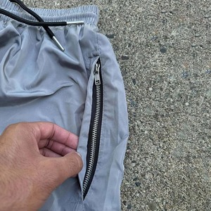 Wholesale Men's Casual Style Polyester/<b>Nylon</b> Windbreaker <b>Jogger</b> Pants Custom Plus Size Midweight Elastic Waist Eco-Friendly - Product Image 3