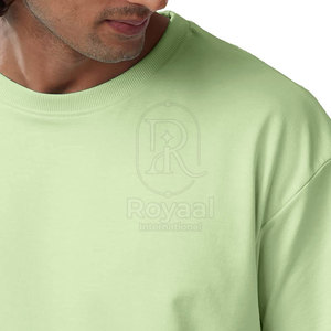 เสื้อยืดโอเวอร์ไซส์พิมพ์ลายผ้าฝ้ายแท้ 100% ทรงหลวมสำหรับผู้ชาย ระบายอากาศได้ดี ขนาดสั่งทำได้ ใส่สบาย มีสินค้าพร้อมส่ง - Product Image 3