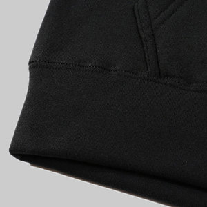 Unisex White Hooded Fleece Tracksuit <b>Set</b> 100% Cotton Casual Full Sleeve Solid Breathable Autumn Wear Regular Fit Drawstring - Product Image 5