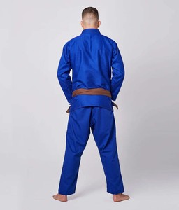 Kimono de Jiu-jitsu BJJ en Oferta, Conjuntos de Uniforme 100% Algodón Unisex con Logotipo Frontal para Entrenamiento y Competencia - Product Image 2