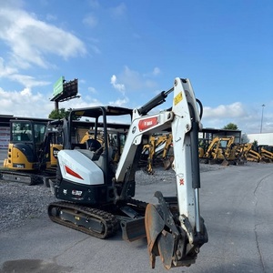 รถขุดขนาดเล็ก Bobcatts E32 พร้อมบุ้งกี๋ขุดดิน รับประกัน 1 ปี สำหรับงานก่อสร้างที่อยู่อาศัย มีขาย - Product Image 1
