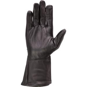 Gants de conduite en cuir SH864 pour homme, en peau de daim noire non doublée, doublés de laine, pour un usage quotidien et les sports de ski - Product Image 1