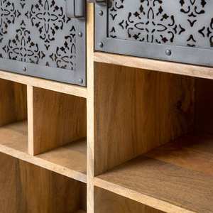 Buffet haut en bois de manguier Vandana Radiant Astra - Product Image 3