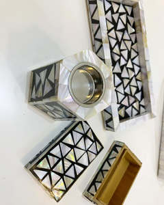 Juego de quemador Bakhoor de madre perla brillante religioso 100% Natural hecho a mano regalo de Ramadán ecológico - Product Image 6