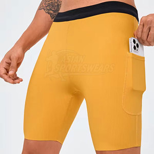 Shorts d'entraînement haute performance rembourrés pour le sport, protection contre les impacts de rugby, mousse légère et flexible, respirant, respectueux de l'environnement - Product Image 2