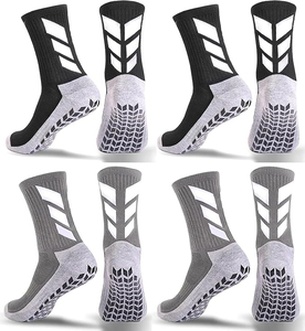 Customised Designer Sports <b>Socks</b> MenAnti Slip Grip Soccer <b>Socks</b> Breathable Crew Athletic <b>Socks</b> Custom Logo Sports <b>Socks</b> for <b>Men</b> - Product Image 1