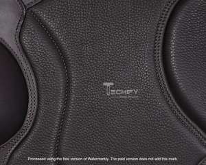 Selle de saut en cuir anglais de qualité supérieure |   Siège rembourré doux, conception à contact étroit pour les spectacles et l'entraînement - Product Image 5