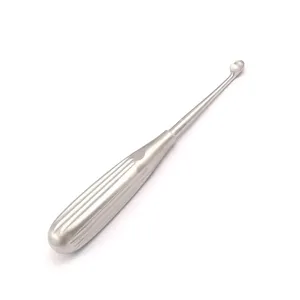 Curette chirurgicale professionnelle réutilisable en acier inoxydable avec poignée ergonomique pour la chirurgie générale et la dermatologie - Product Image 4