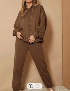 Vêtements de sport d'extérieur, survêtement à capuche pour femmes, survêtement de jogging, survêtement d'hiver en spandex avec fermeture éclair pour femmes - Product Image 2