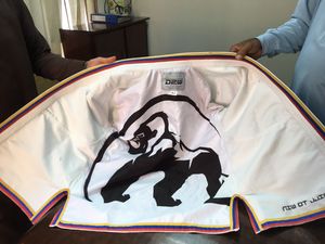 Fabricación de Alta Calidad Gi 100% Algodón Shoyorol BjjGl para Lote V2 # Kimono de Jiu Jitsu Brasileño 60 Fighter Blanco 440g Transpirable - Product Image 2