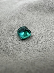 Aguamarina natural de corte hexagonal verde, piedra preciosa suelta para la fabricación de joyas - Product Image 6
