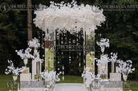 Chaises en FRP portables et durables pour décoration de mariage indien, style Mandap, en forme d'éléphant, en boîte, vente en gros, fournitures en fibre