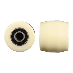 Alta calidad Nylon/ PP/PU Durable Venta al por mayor Carretilla elevadora Repuestos 50 60 70 80 90 95 100mm Ruedas de transpaleta - Product Image 5