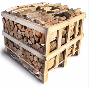 Bois de chauffage 100% bois mélangés séchés au four sur palettes/en filets - Prix bas, bonne qualité pour le chauffage - Product Image 5