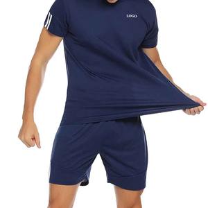 Ensemble de vêtements d'été pour homme personnalisé, nouveau, t-shirt à manches courtes et short, ensemble deux pièces, ensemble d'été pour homme - Product Image 1